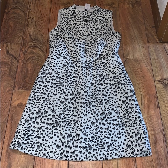 NWT Loft Cheetah Print Dress - Picture 2 of 4